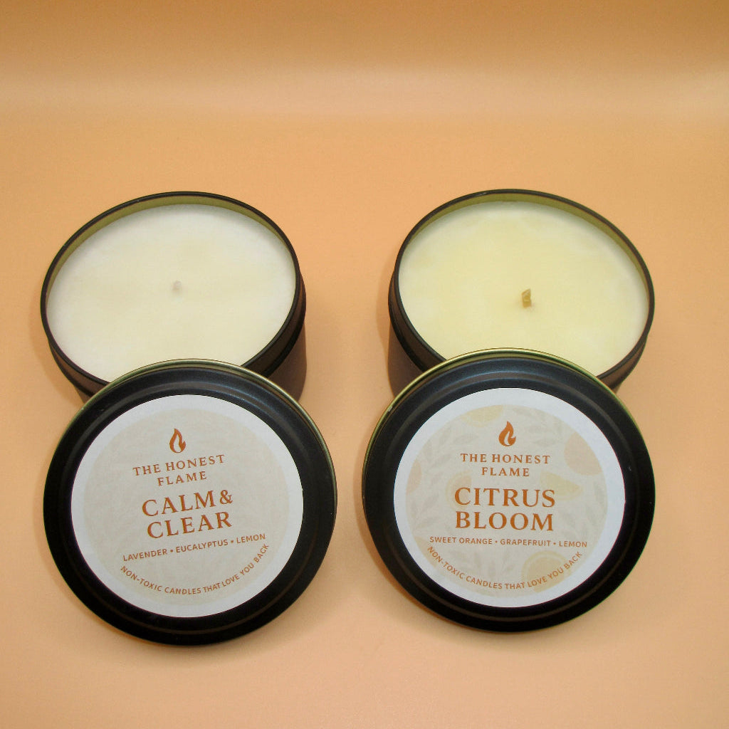 Calm & Citrus Duo – 8oz Candle 2-Pack
