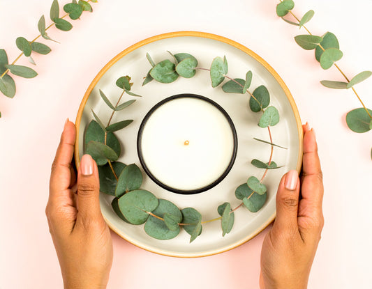 Breathe Easy – 4oz Travel Tin (Peppermint · Eucalyptus Candle)