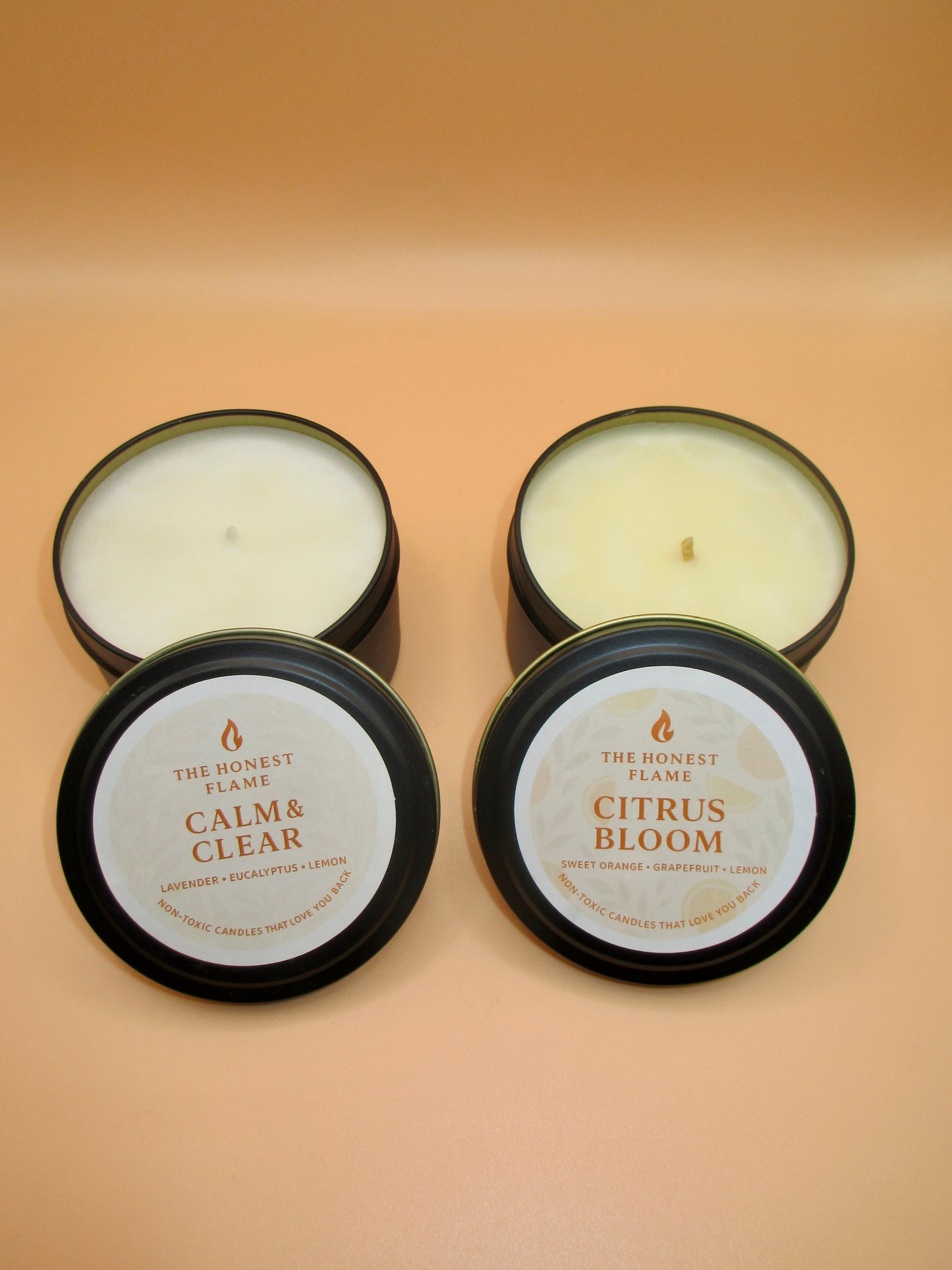 Calm & Citrus Duo – 8oz Candle 2-Pack